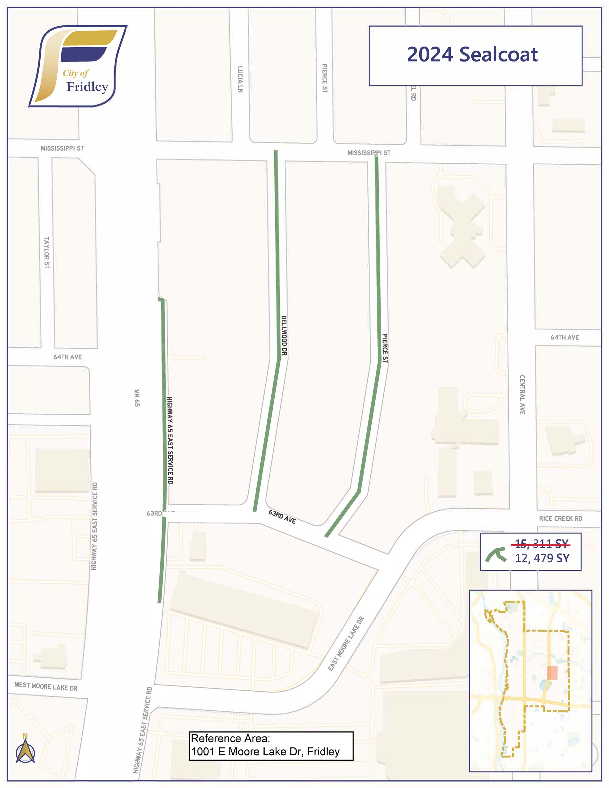 2024 Seal Coat Map